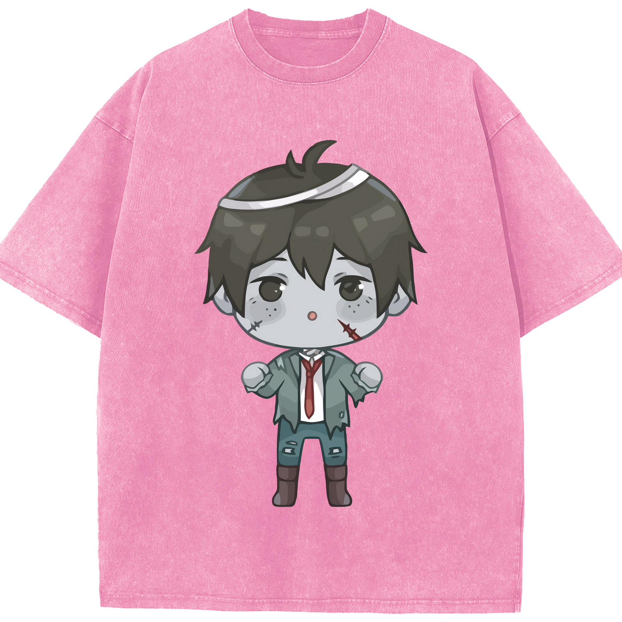 （画像用） ハイキュー!! Haikyu!! 綿100% ヴィンテージ風 半袖Tシャツ（フロントプリント）